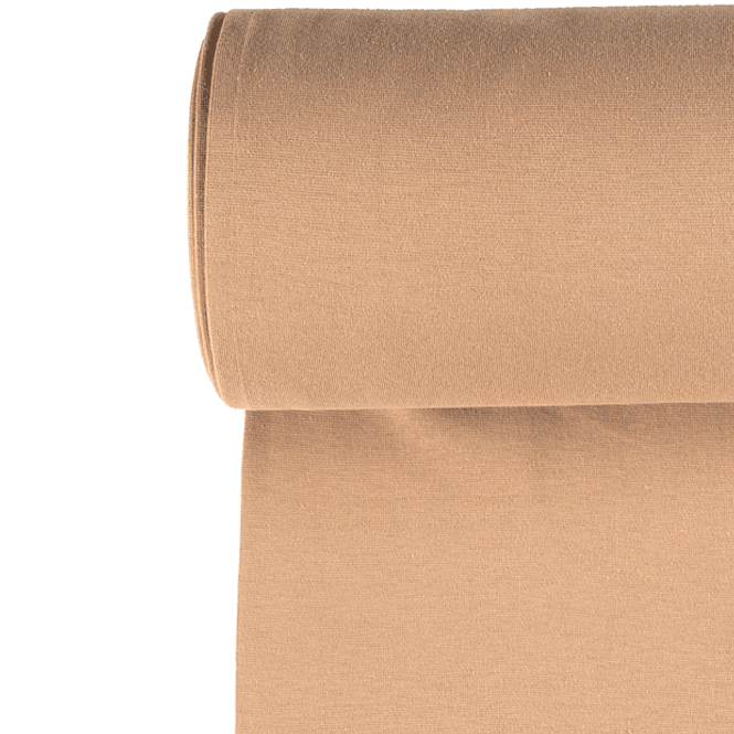 Hovedbilde GOTS Rundstrikket ribb - Camel 10700/053