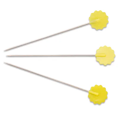 Prym Quilter's flat flower pins 028520