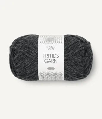 1088 Fritidsgarn Koks melert