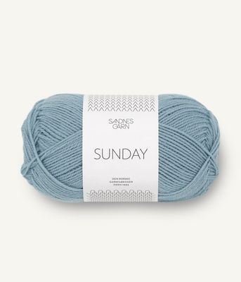6501 Sunday Isblå