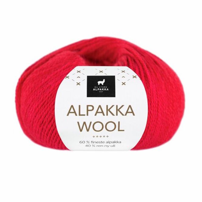 Hovedbilde Alpakka Wool - Klar rød Frg: 564