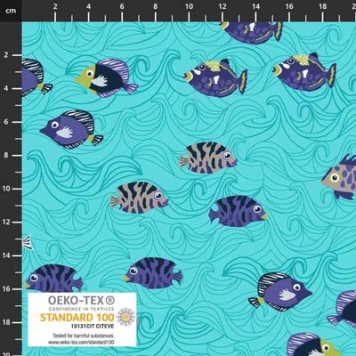 Sea the Ocean MSD22-4 turquoise, 4502-384