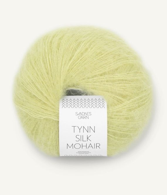 Hovedbilde 9523 Tynn Silk Mohair Lime Punch