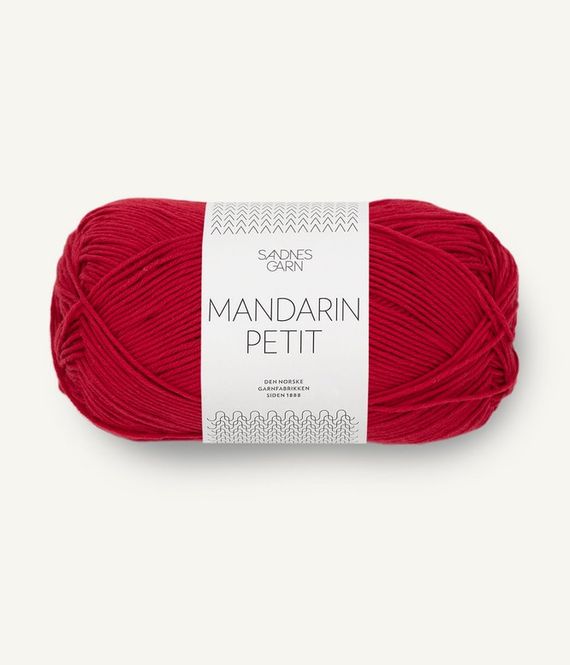 Hovedbilde 4418 Mandarin Petit Mørk Rød