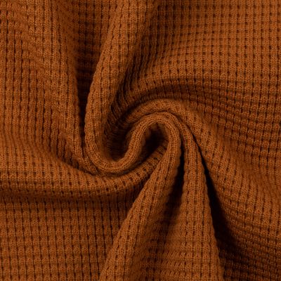 Oslo Vaffeljersey - Terracotta 000713