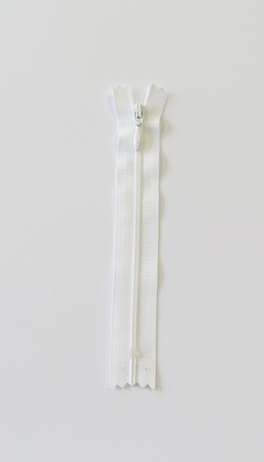 Hovedbilde Hvit - 4mm fast spiral glidelås 35cm 4421-35-501