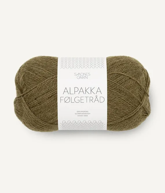 Hovedbilde 9873 Alpakka Følgetråd Dark Olive