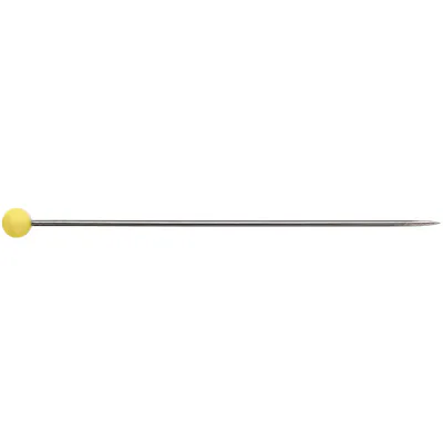 Prym Knappenåler med Glasshode - 43x0.60mm 20g 029153