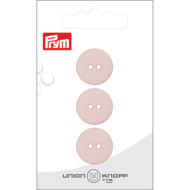 Hovedbilde Prym Knapper 28450 - 2-hull 18mm 46 Rose - 3stk
