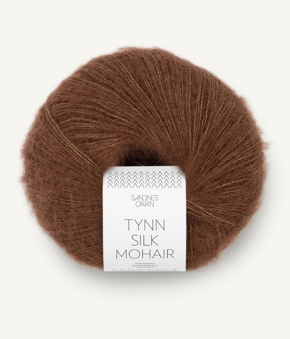 Hovedbilde 3073 Tynn Silk Mohair Sjokolade