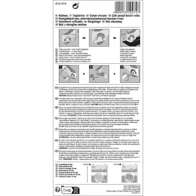 Prym Egonomisk Rullekniv ø45mm 610474