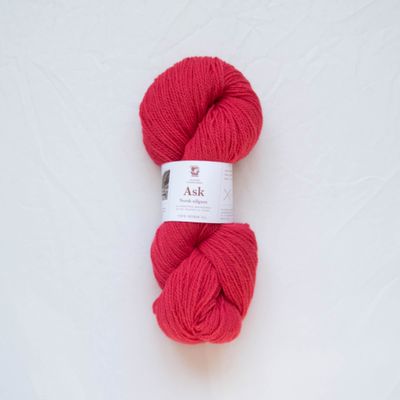 Ask ullgarn, korallrosa 6112